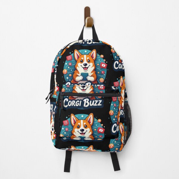 Item preview, Social Media Guru Corgi – Corgi Buzz Digital Influence designed and sold by zoughlal.