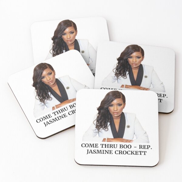 Item preview, Rep Jasmine Crocket "Come Thru Boo" Quote designed and sold by BadLlamaDesigns.