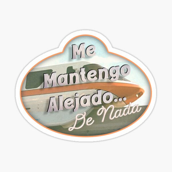 Item preview, Me Mantengo Alejado - Nametag Inspired Artwork designed and sold by The Cast Closet.