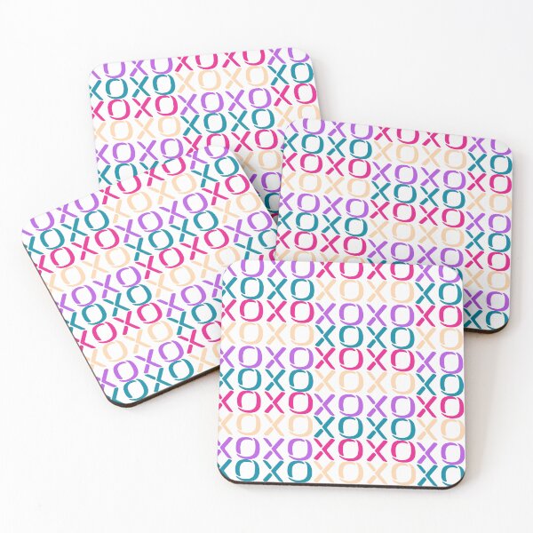 Item preview, Playful Colorful XOXO Pattern designed and sold by adlkh.