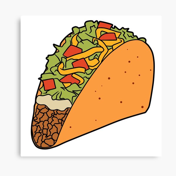 Taco Bell Mexican Canvas Prints | Redbubble