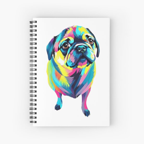 Item preview, Vibrant Pug designed and sold by LuckyLunaBoutique.