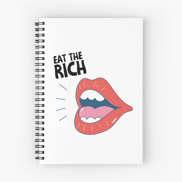 Item preview, Comer los ricos designed and sold by OutrageLibrary.