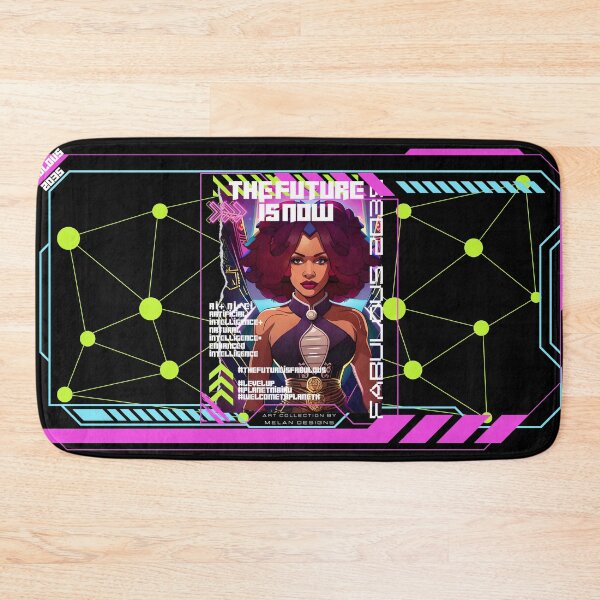 Item preview, Fabulous Cyberpunk Futuristic Woman The Future Is Now  designed and sold by Melan Designs.