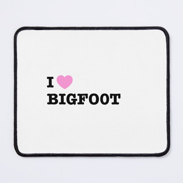 Aperçu de l'œuvre J'adore Bigfoot créée et vendue par The Dorkerie.