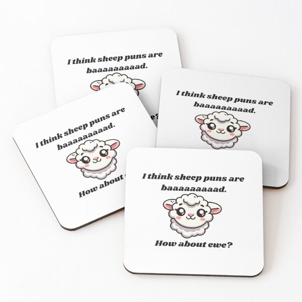 Item preview, Sheep Puns are Baaaaaad!  designed and sold by ThatChannelForDads - 1026Merchandise.