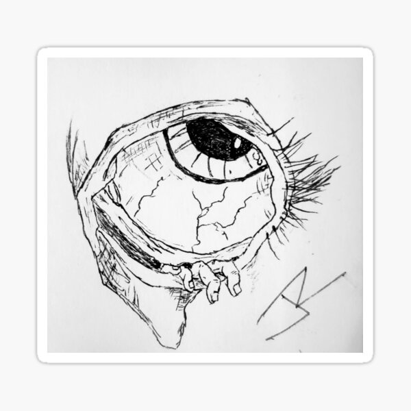 Vista previa del artículo con la obra «Ojo por ojo», diseñado y vendido por Valliorart.
