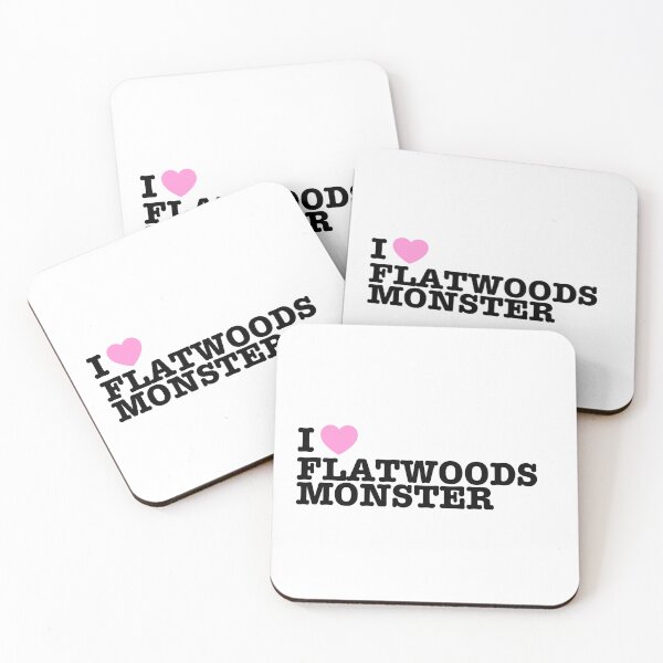 Item preview, I heart Flatwoods Monster designed and sold by The Dorkerie.