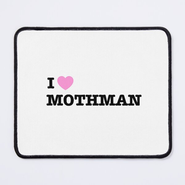 Item preview, I heart Mothman designed and sold by The Dorkerie.