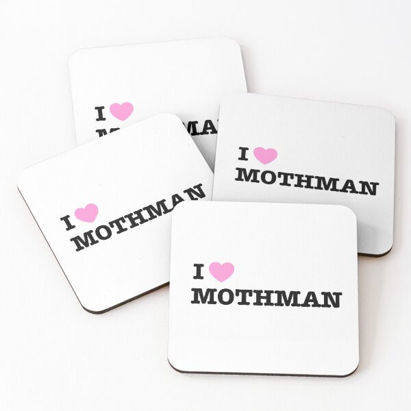 Item preview, I heart Mothman designed and sold by The Dorkerie.