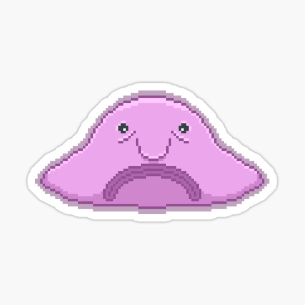 Vista previa del artículo con la obra «Blehfish - Arte de píxeles retro», diseñado y vendido por sainguinpixels.