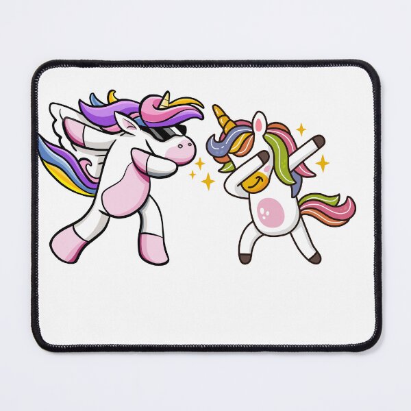 Item preview, Dabbing Unicorn Sisters – Fun, Colorful & Magical Design designed and sold by Moh-nd-Eg.