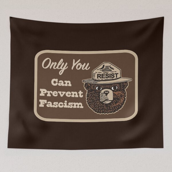 Item preview, RESIST! Only you can prevent FASCISM! designed and sold by Thelittlelord.