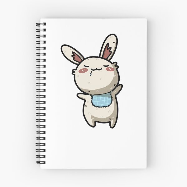 Item preview, Sleeping Bunny designed and sold by Cute & Funny Hand-Drawn Prints | Happy Doodle Friends Shop.