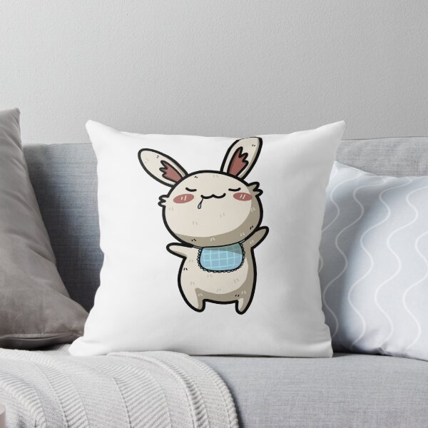 Item preview, Sleeping Bunny designed and sold by Cute & Funny Hand-Drawn Prints | Happy Doodle Friends Shop.