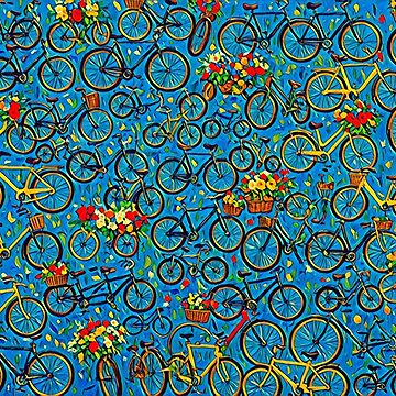 Artwork thumbnail, Bicycle Collage by JEJ Visual Art