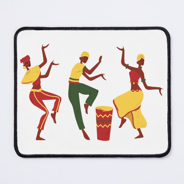 Item preview, Three People Dancing – Vibrant and Joyful Dance Art designed and sold by Moh-nd-Eg.