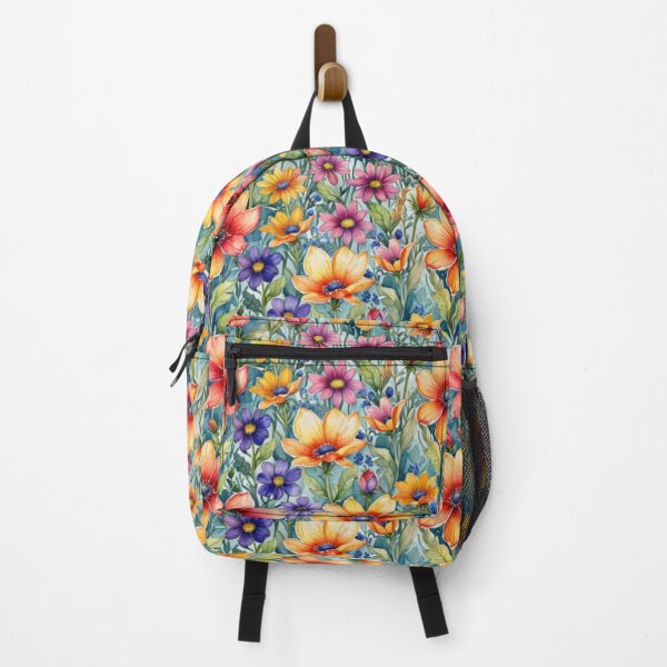 Item preview, River of Watercolor Flowers designed and sold by newbyventures.