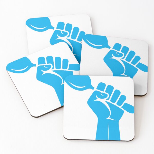 Item preview, Spoon of Resistance Blue designed and sold by Not Lost Wanderer Design.