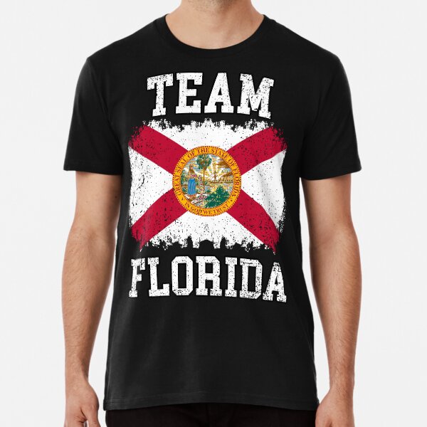Item preview, US STATES - FLORIDA - America - Country and USA for Men and Women t-shirt designed and sold by the4jdesign.