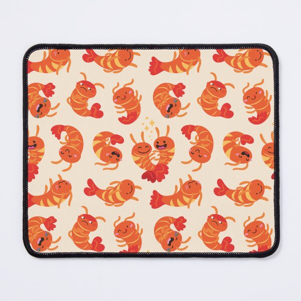 Item preview, Cute cartoon shrimps designed and sold by PenguinHouse.