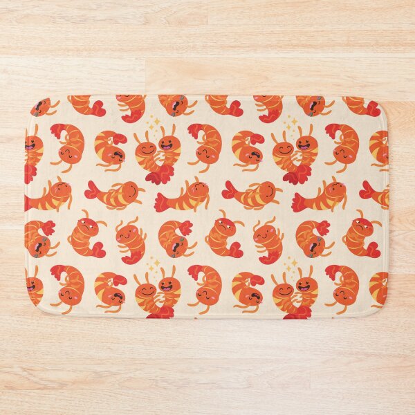 Item preview, Cute cartoon shrimps designed and sold by PenguinHouse.