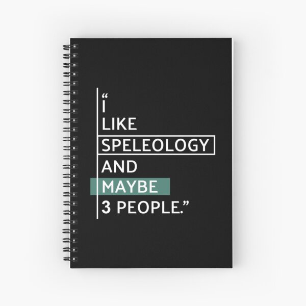 Item preview, I Like Speleology and Maybe 3 People designed and sold by MaryAller.
