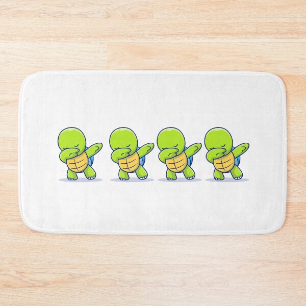 Item preview, 4 Turtle Sisters Dancing – Fun and Playful Animal Art designed and sold by Moh-nd-Eg.