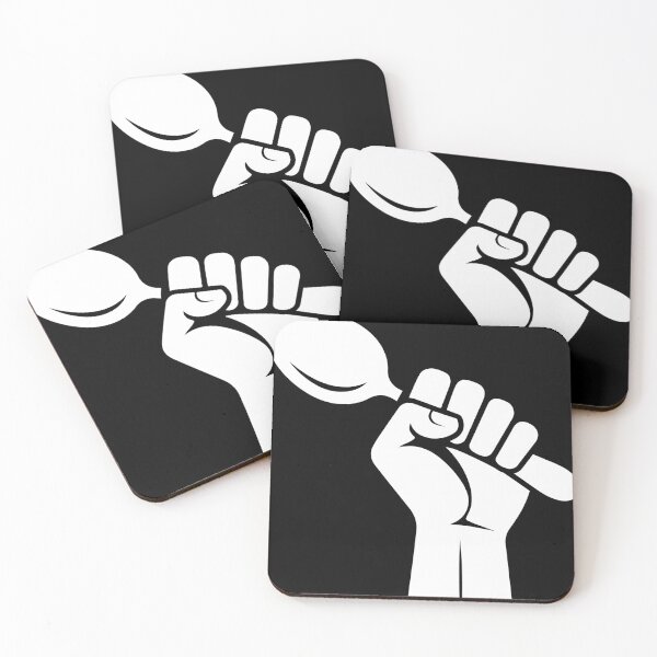 Item preview, Spoon of Resistance White designed and sold by Not Lost Wanderer Design.