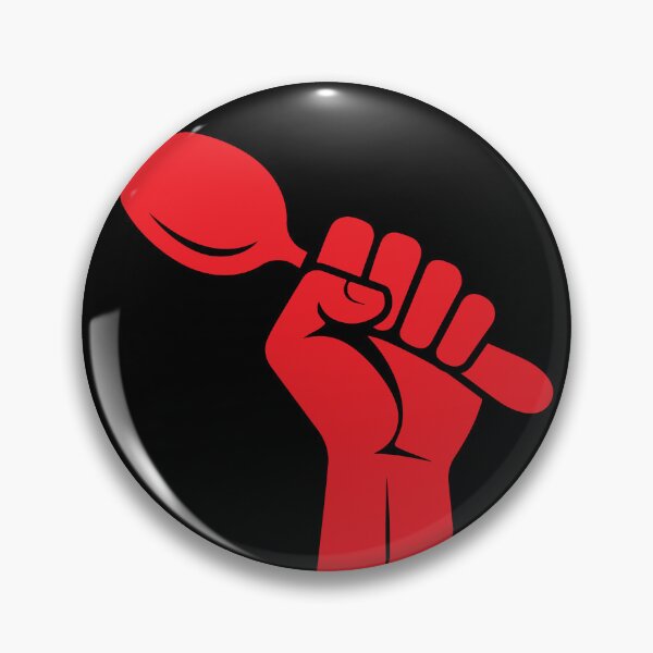 Item preview, Spoon of Resistance Red designed and sold by Not Lost Wanderer Design.