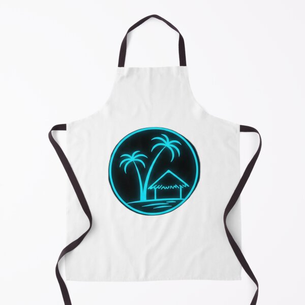 Item preview, PALM TREES Neon Blue designed and sold by Pacific Creations.
