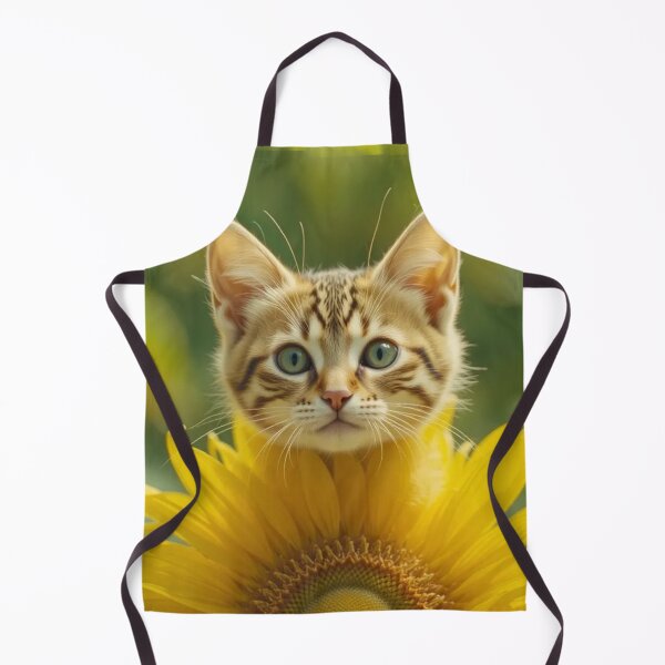 Item preview, SUNFLOWER CAT (#FFFF00) designed and sold by Marlon Oseguera.