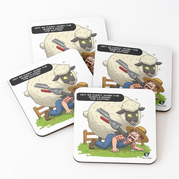 Item preview, Not So Funny/ Sheep designed and sold by Hurdd.