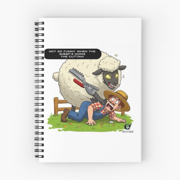 Item preview, Not So Funny/ Sheep designed and sold by Hurdd.