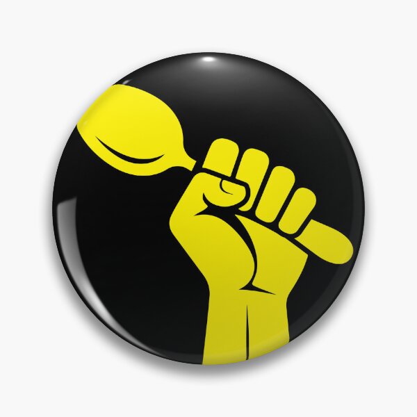 Item preview, Spoon of Resistance Yellow designed and sold by Not Lost Wanderer Design.