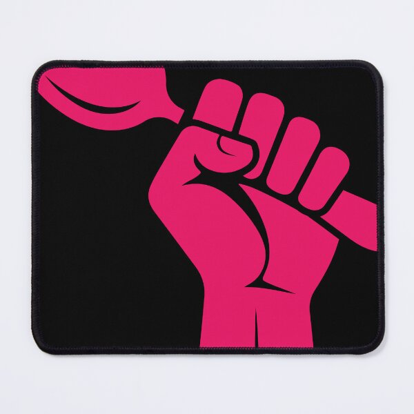 Item preview, Spoon of Resistance Magenta Pink designed and sold by Not Lost Wanderer Design.