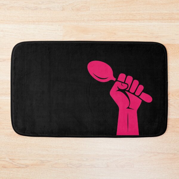 Item preview, Spoon of Resistance Magenta Pink designed and sold by Not Lost Wanderer Design.