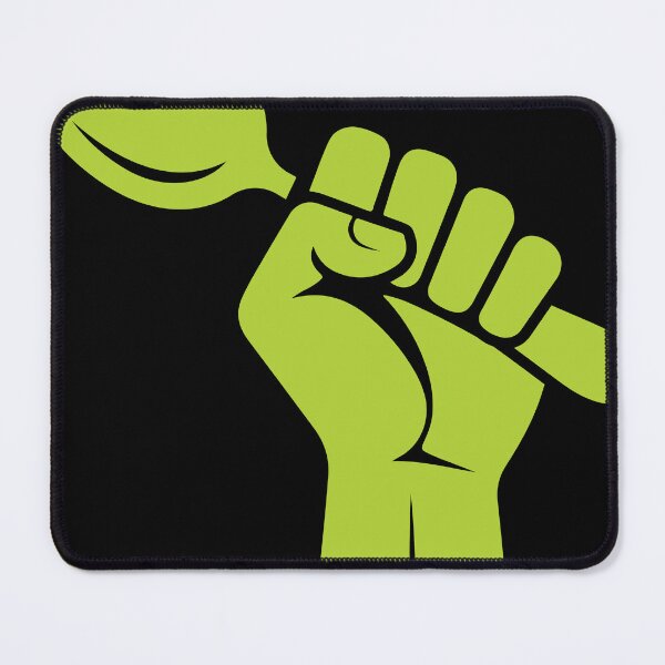 Item preview, Spoon of Resistance Lime Green designed and sold by Not Lost Wanderer Design.
