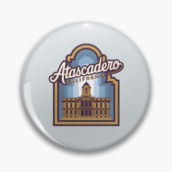 Item preview, Historic Atascadero City Hall, Atascadero California designed and sold by MoMidoStore.