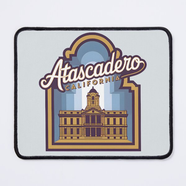 Item preview, Historic Atascadero City Hall, Atascadero California designed and sold by MoMidoStore.