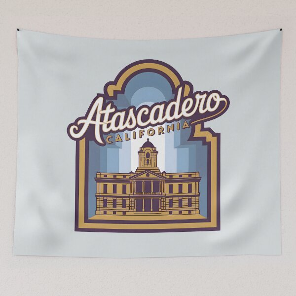 Item preview, Historic Atascadero City Hall, Atascadero California designed and sold by MoMidoStore.