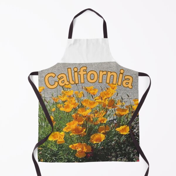 Item preview, California Poppy with California across designed and sold by Lizzilzil.