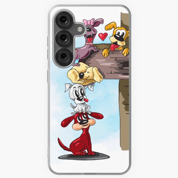 Item preview, Teamwork for Love: A Puppy Stack to Reach the Terrace designed and sold by Yellow-Cat.