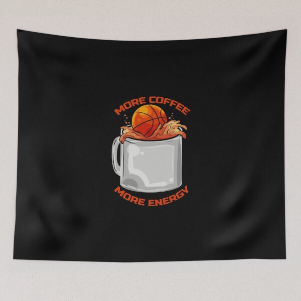 Item preview, Basketball And Coffee More Coffee More Energy  designed and sold by Masonixem.