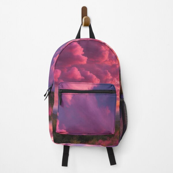 Item preview, Enchanted Sunset – Vibrant Sky Over Blossoming Hills designed and sold by WeirdSketcher.