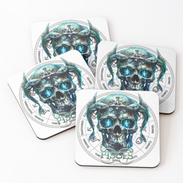 Item preview, Dark Zodiacs - Pisces (February 19 – March 20) Dreamy and compassionate designed and sold by Designs by Modem.