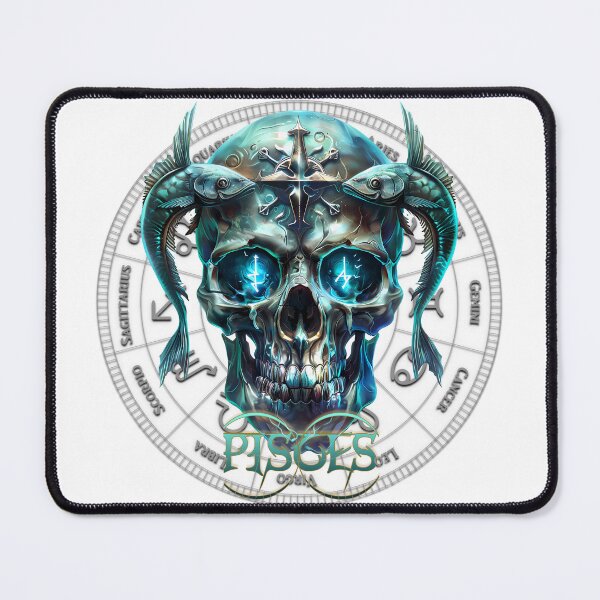 Item preview, Dark Zodiacs - Pisces (February 19 – March 20) Dreamy and compassionate designed and sold by Designs by Modem.