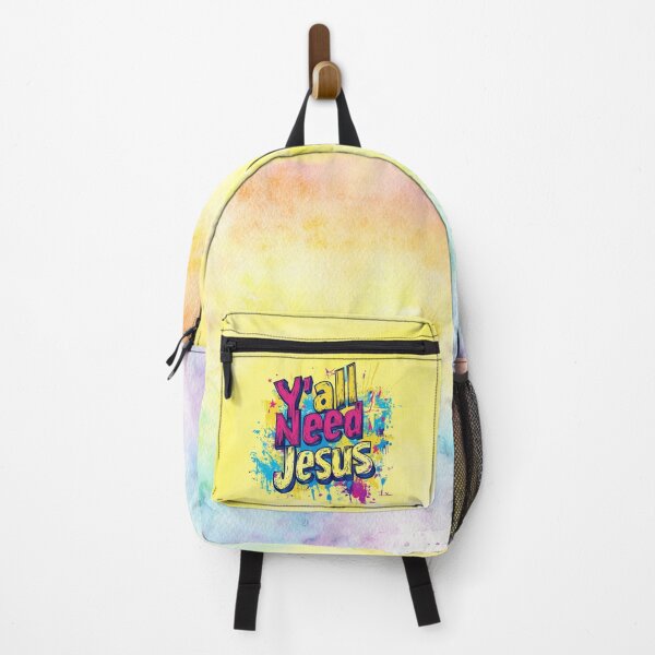 Item preview, Y’all Need Jesus - Bold Christian Graffiti Art designed and sold by trendteezstore.