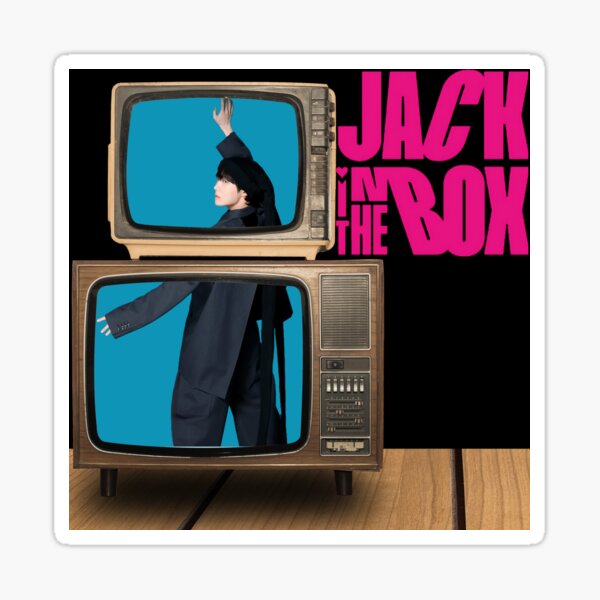 J-Hope Jack in the Box TV Set Design Sticker