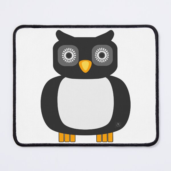 Item preview, Adorable Mid Century Modern Chonk Owl designed and sold by MoePark.